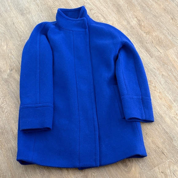 J. Crew Royal Blue Outerwear - Picture 1 of 2